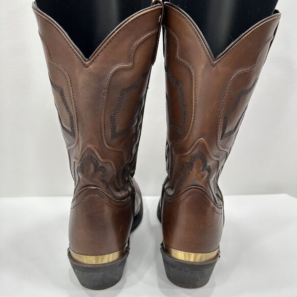 Laredo‎ Men\'s Size 10D Brown Atlas Leather Boots Western Cowboy main image 5